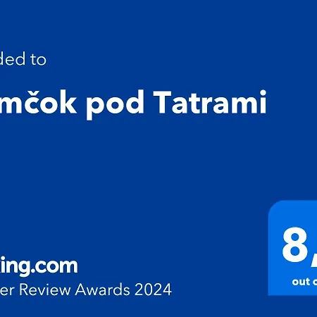 Domcok Pod Tatrami Luxury tent Vazec